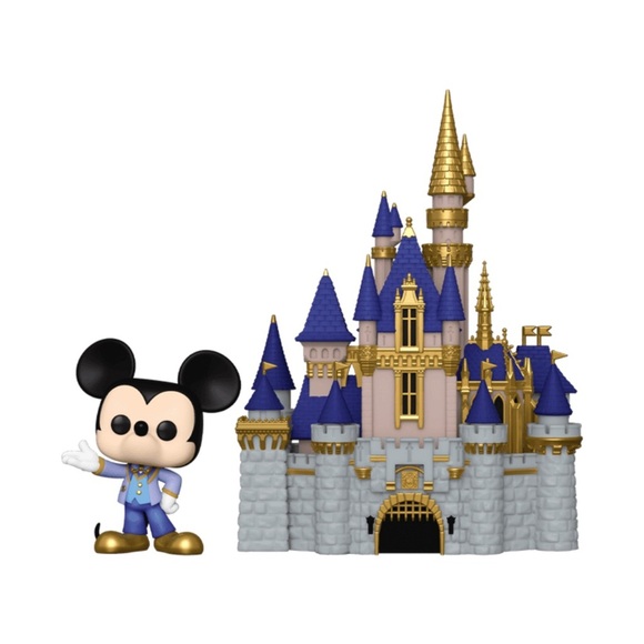 Funko Pop Cinderella Castle w/Mickey Mouse vinyl figure #26 Walt Disney World 50 - Picture 2 of 2
